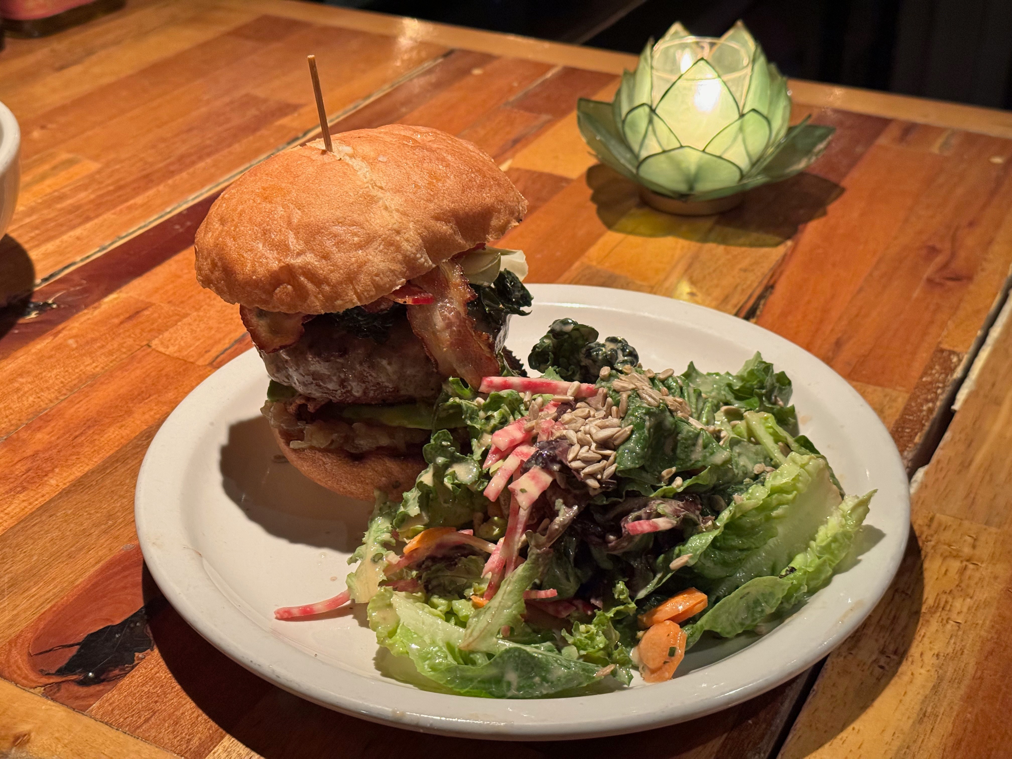 Eve Bison Burger
